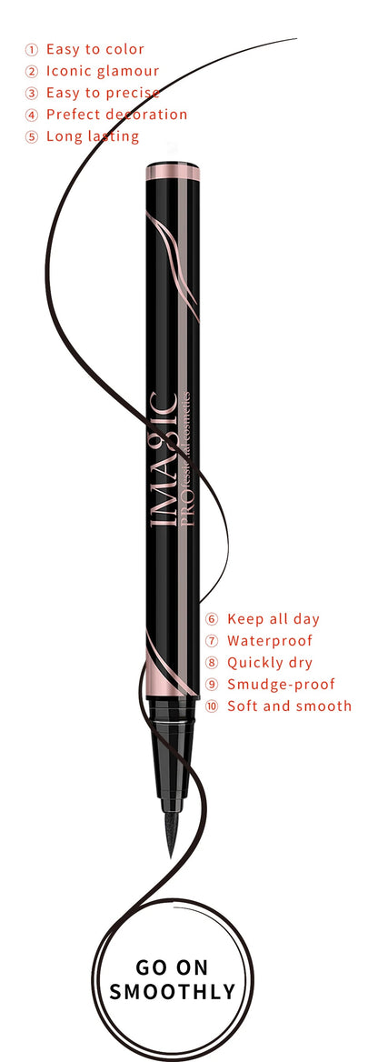 IMAGIC Waterproof Eyeliner - Long-Lasting Matte & Shimmer Finish Eyeliner Pen BLACKBEARD OUTDOOR INDUSTRIES