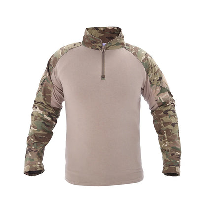 🪖 Chemise de Combat Camouflage Homme – TOMITANY Airsoft | Paintball | Randonnée | Tactique | Manches longues - BLACKBEARD OUTDOOR INDUSTRIES