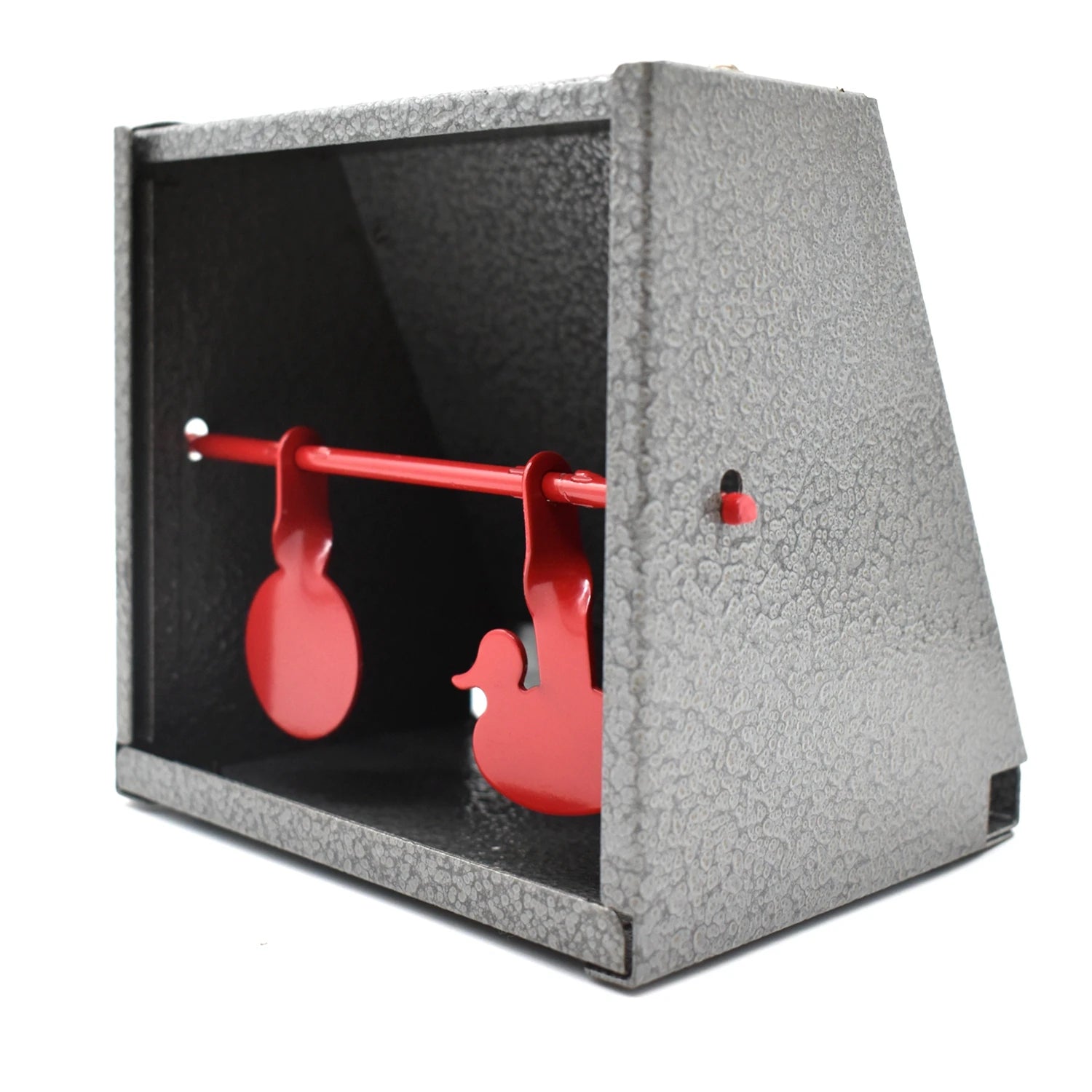 CIBLE MURALE ACIER  AVEC PIÈGE À BALLES – DESIGN EN CONE, 5 TYPES DE PAPIERS INCLUS Ma boutique
