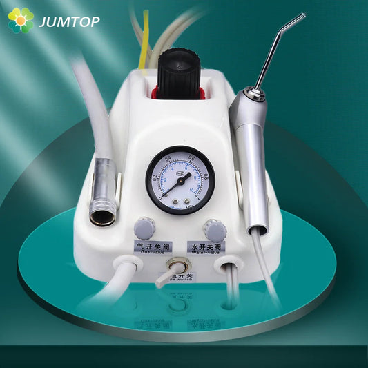 Unité Portable de Turbine Dentaire – Compatible Compresseur d’Air | 3 Voies | 2/4 Trous | Blanchiment des Dents & Soins Dentaires Ma boutique
