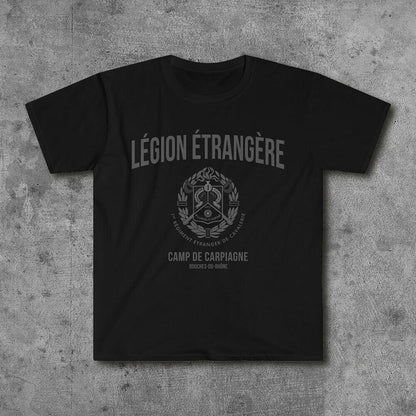T-shirt Légion Étrangère Française – Emblème du 1er Régiment de Cavalerie (1er REC) - BLACKBEARD OUTDOOR INDUSTRIES