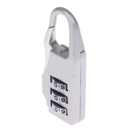 Mini Cadenas de Voyage en Alliage d'Aluminium – Cadenas à 3 Chiffres Réinitialisables, Code de Sécurité pour Valise, Sac et Accessoires - BLACKBEARD OUTDOOR INDUSTRIES