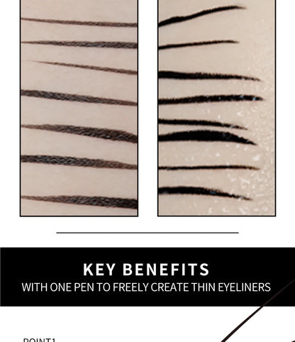 IMAGIC Waterproof Eyeliner - Long-Lasting Matte & Shimmer Finish Eyeliner Pen BLACKBEARD OUTDOOR INDUSTRIES