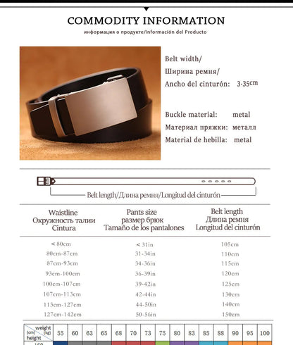 Ceinture Automatique en Cuir VAMOS KATOAL Ma boutique