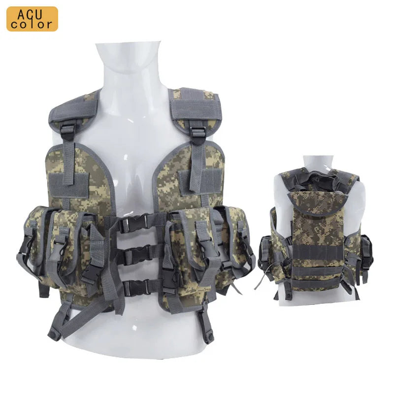 Gilet Tactique RUIN HAWK - Veste de Combat et Protection MOLLE pour Entraînement Militaire, Tir, Chasse et Activités Extérieures BLACKBEARD OUTDOOR INDUSTRIES