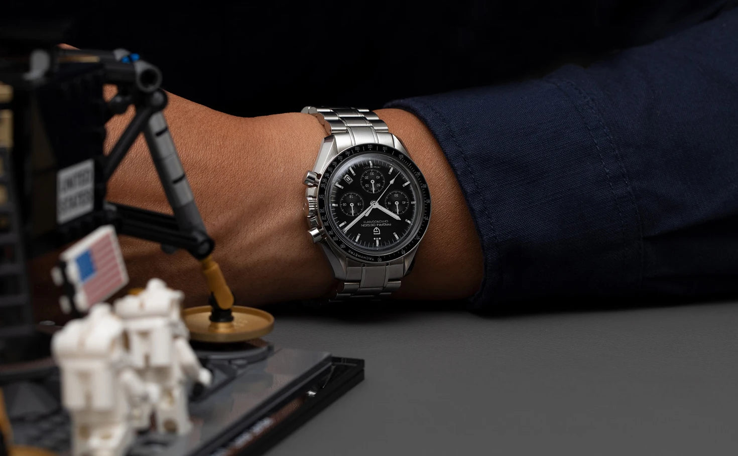 PAGANI DESIGN PD-1701 Moonwatch 2025 – Hommage à la CK2998 – Montre Homme Quartz Chronographe de Luxe - BLACKBEARD OUTDOOR INDUSTRIES