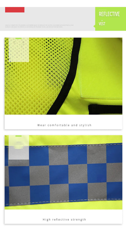 Gilet de Sécurité Tactique - Haute Visibilité pour Patrouille et Travail BLACKBEARD OUTDOOR INDUSTRIES
