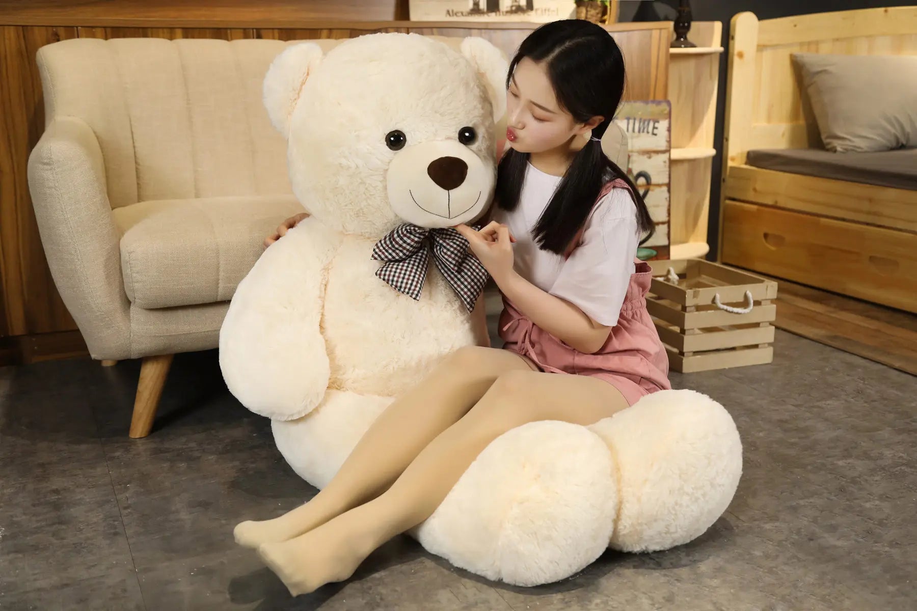 Giant 105/130cm Soft Teddy Bear ours en peluche Ma boutique