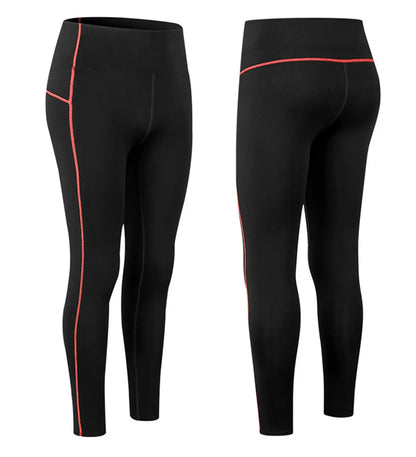 Ensemble de Sous-Vêtements Thermiques pour Femmes – T-Shirt à Col Montant et legging en Polyester et Spandex, Séchage Rapide, Chaud et Respirant - BLACKBEARD OUTDOOR INDUSTRIES