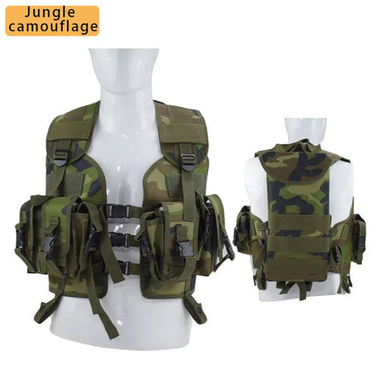 Gilet Tactique RUIN HAWK - Veste de Combat et Protection MOLLE pour Entraînement Militaire, Tir, Chasse et Activités Extérieures BLACKBEARD OUTDOOR INDUSTRIES