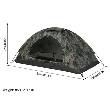 TOMSHOO Tente Ultralégère 1 à 2 Personnes | Camping, Randonnée, Plage, Pêche | Anti-UV, Étanche, Facile à Monter - BLACKBEARD OUTDOOR INDUSTRIES