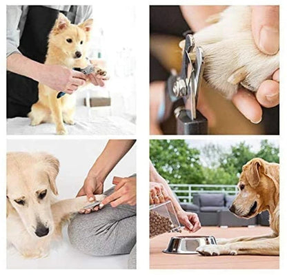 Coupe-Griffes Professionnel pour Chiens et Chats – Acier Inoxydable avec Butée de Sécurité Ma boutique