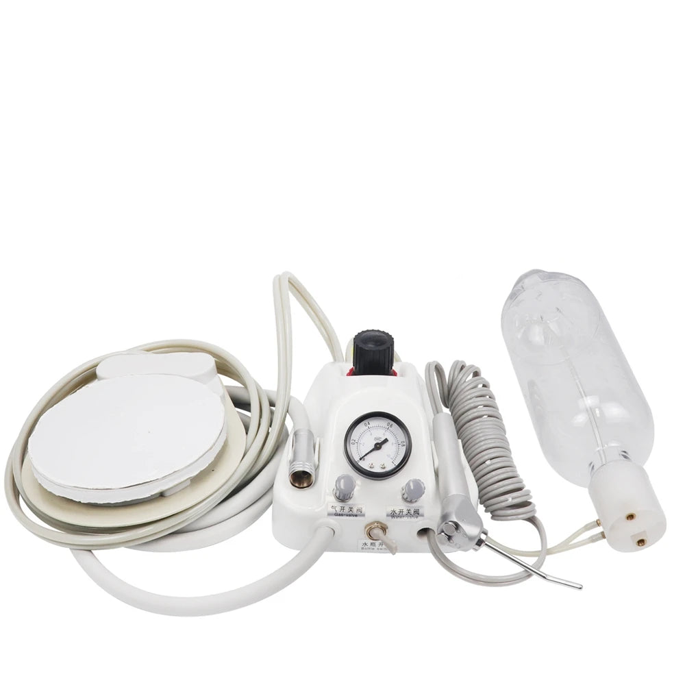 Unité Portable de Turbine Dentaire – Compatible Compresseur d’Air | 3 Voies | 2/4 Trous | Blanchiment des Dents & Soins Dentaires Ma boutique