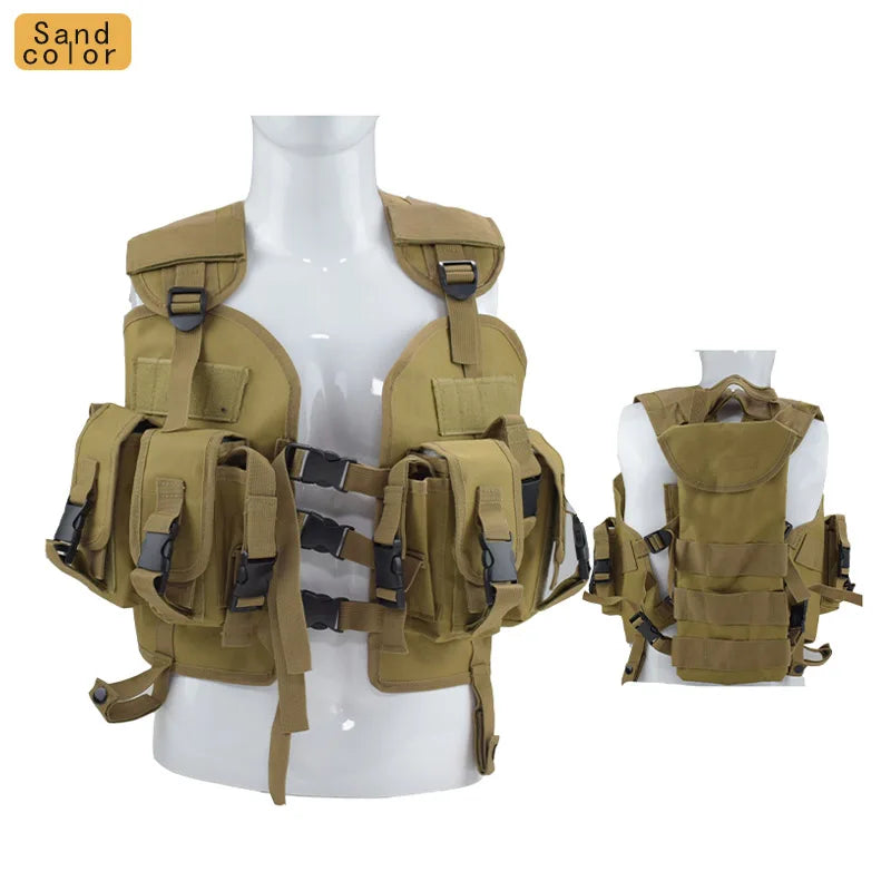 Gilet Tactique RUIN HAWK - Veste de Combat et Protection MOLLE pour Entraînement Militaire, Tir, Chasse et Activités Extérieures BLACKBEARD OUTDOOR INDUSTRIES