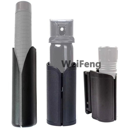 Poche Tactique Polyvalente - Porte-Spray, Porte-Flashlight, Porte-Bâton (Rotation 360°, Ouverture Rapide) BLACKBEARD OUTDOOR INDUSTRIES