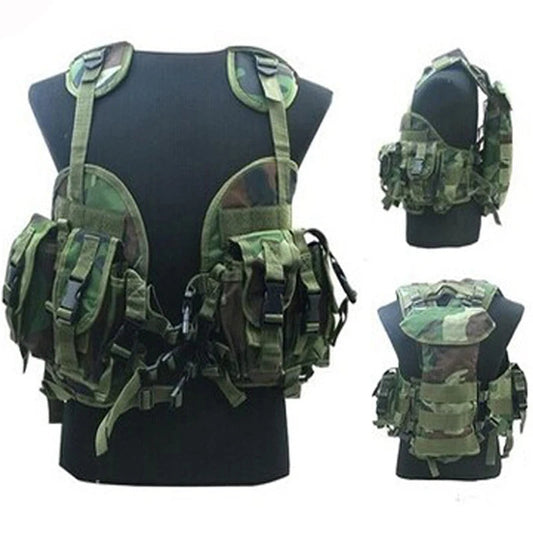 Gilet Tactique RUIN HAWK - Veste de Combat et Protection MOLLE pour Entraînement Militaire, Tir, Chasse et Activités Extérieures BLACKBEARD OUTDOOR INDUSTRIES