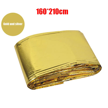 Couverture de Survie d'Urgence | Thermique, Imperméable & Coupe-Vent - BLACKBEARD OUTDOOR INDUSTRIES