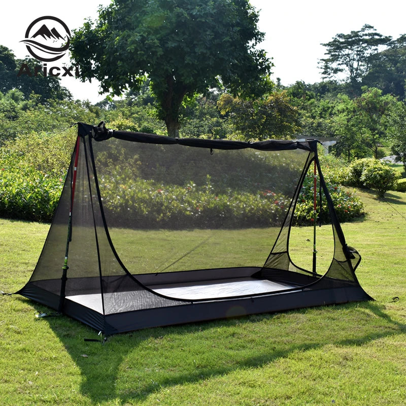 Aricxi Tente Intérieure Bushcraft Ultralégère 2 Personnes – 40D Silnylon Sans Arceaux - BLACKBEARD OUTDOOR INDUSTRIES