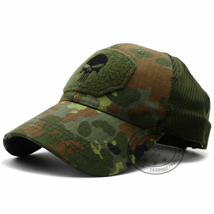 Casquette Tactique LIBERWOOD Skull Operator – Style SWAT, Forces Spéciales, Airsoft & Outdoor - BLACKBEARD OUTDOOR INDUSTRIES