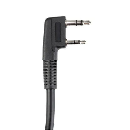 Retevis Lot de 10 Microphones Haut-Parleurs Étanches 2 Pin IP54 avec Jack Audio 3.5mm PTT - BLACKBEARD OUTDOOR INDUSTRIES