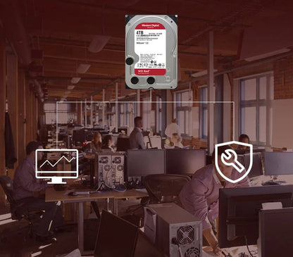 Western Digital WD Red 1TB 2TB 3TB 4TB 6TB NAS 3.5" Internal Hard Drive SATA 6Gb/s Ma boutique