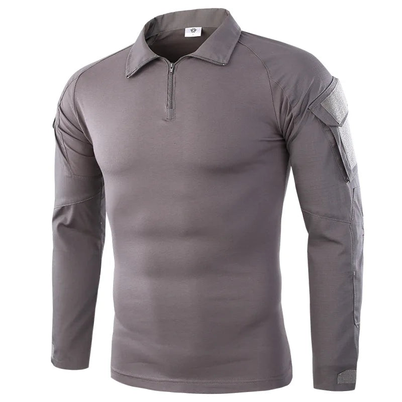 🪖 Chemise de Combat Camouflage Homme – TOMITANY Airsoft | Paintball | Randonnée | Tactique | Manches longues - BLACKBEARD OUTDOOR INDUSTRIES