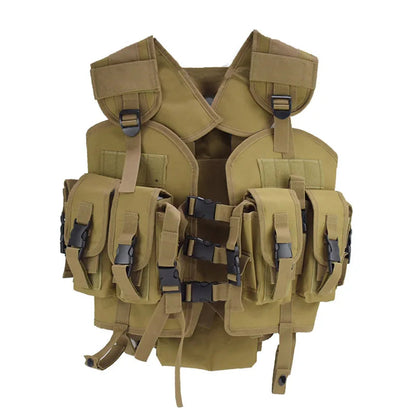 Gilet Tactique RUIN HAWK - Veste de Combat et Protection MOLLE pour Entraînement Militaire, Tir, Chasse et Activités Extérieures BLACKBEARD OUTDOOR INDUSTRIES