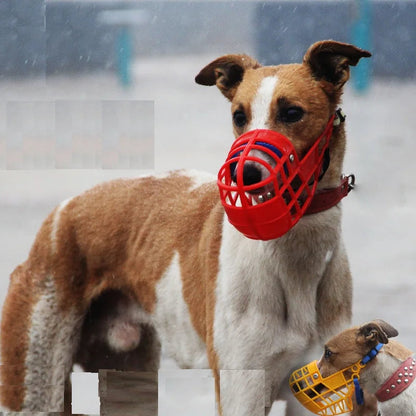 Muselière Panier Respirante pour Chien – Anti-Morsure, Anti-Aboiement, Anti-Mastication | Spéciale Lévrier, Whippet, Grand Chien Ma boutique