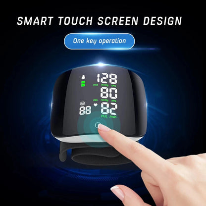 Smart Touch Écran LCD Tactile Rechargeable avec Voix – Moniteur de Tension Artérielle au Poignet Ma boutique