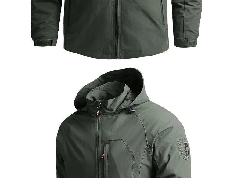 Veste Tactique Militaire Homme - Anti-Coupure et Anti-Perforation - Veste Extérieure Souple de Sécurité BLACKBEARD OUTDOOR INDUSTRIES