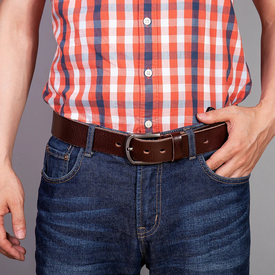 Ceinture en Cuir de Vache "Loading Fashion" - Luxe et Élégance pour Homme Ma boutique