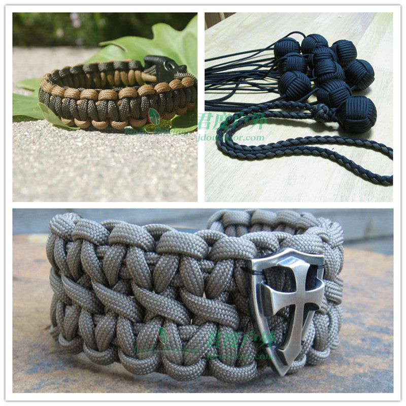 Corde Paracorde Militaire 550 – 100M / 50M / 31M – 7 Brins – 4 mm – Corde de Parachute pour Extérieur, Survie, Bricolage, Camping, Bracelet, Ligne de Tente - BLACKBEARD OUTDOOR INDUSTRIES