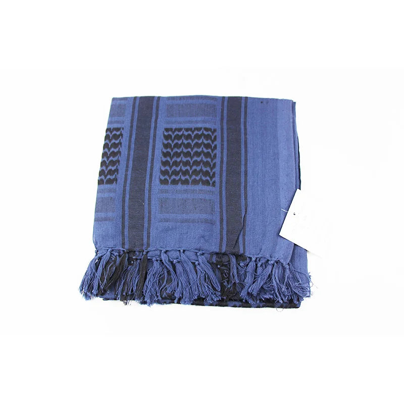 Tactical Keffiyeh Shemagh – Écharpe Arabe Tactique en Coton et Polyester | Foulard, Chèche, Cache-Cou pour Protection Contre le Vent, le Soleil et le Froid - BLACKBEARD OUTDOOR INDUSTRIES