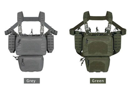YAKEDA Tactical Mini Chest Rig – Laser Cut MOLLE Ma boutique