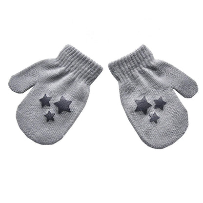 Paire de gants pour enfant en velours hiver Ma boutique