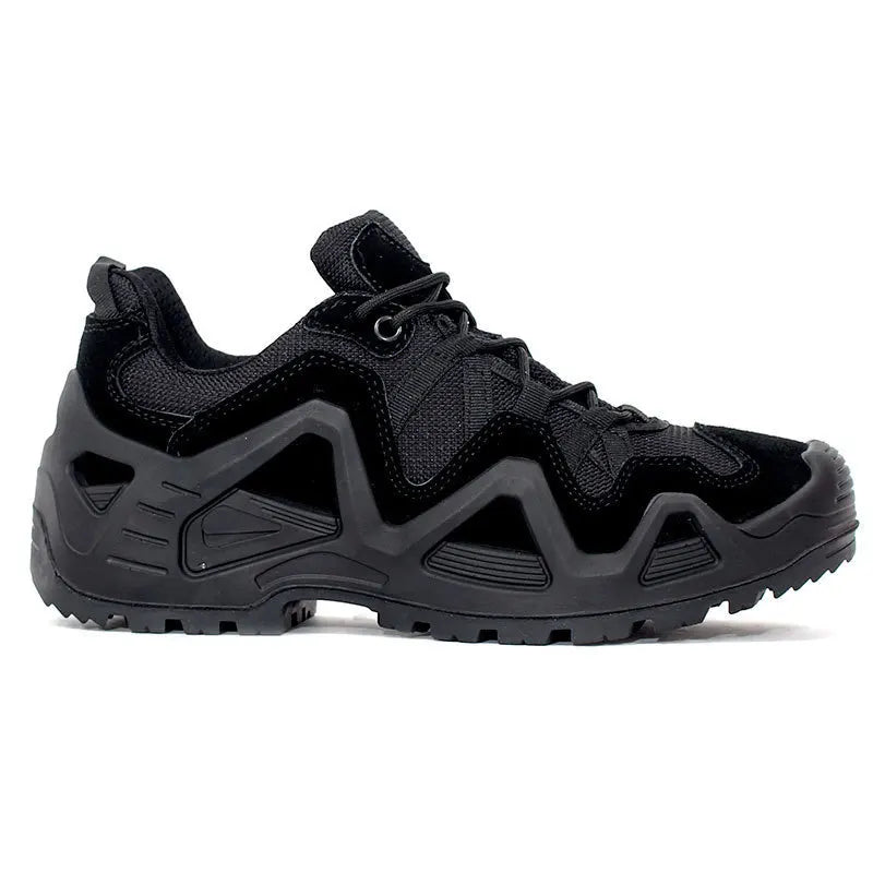 Men's Military Army Fans Combat Tactical Desert Boots Outdoor Swat Hunting Hiking Climbing Training Waterproof Sports Male Shoes BLACKBEARD OUTDOOR INDUSTRIES
