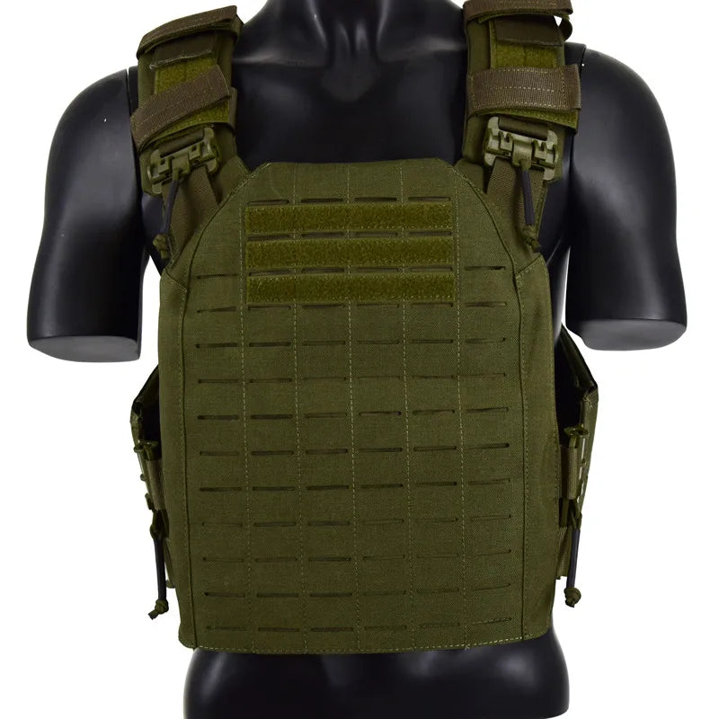 Gilet Tactique EMERSONGEARS 1000D Nylon – Porte-Plates Outdoor, Gilet de Chasse et Protection MOLLE Ajustable - BLACKBEARD OUTDOOR INDUSTRIES