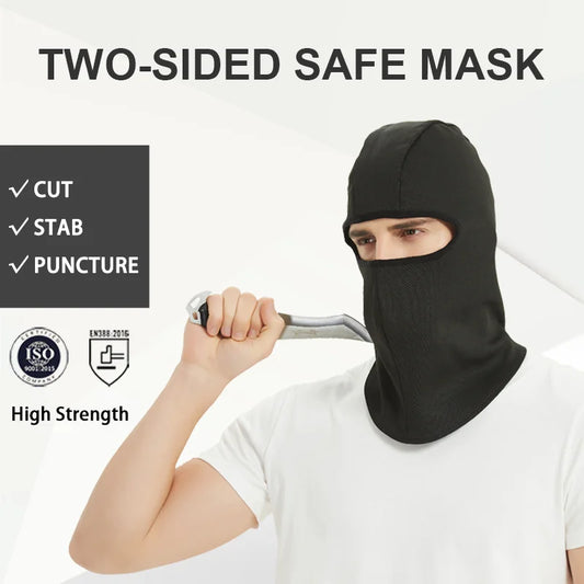 Balaclava Anti-Coupure de Niveau 5 - Protection du Visage et de la Tête - BLACKBEARD OUTDOOR INDUSTRIES