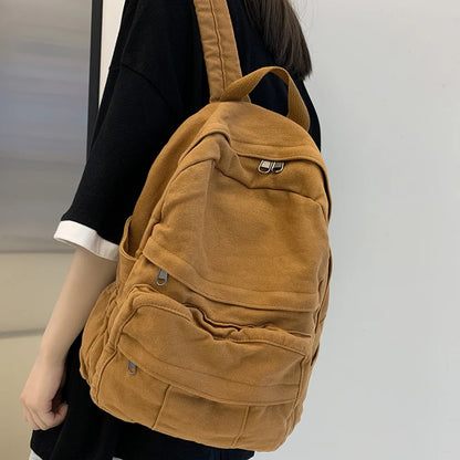 Sac à Dos Scolaire en Tissu pour Fille – Nouveau Sac à Dos Fashion Vintage - BLACKBEARD OUTDOOR INDUSTRIES