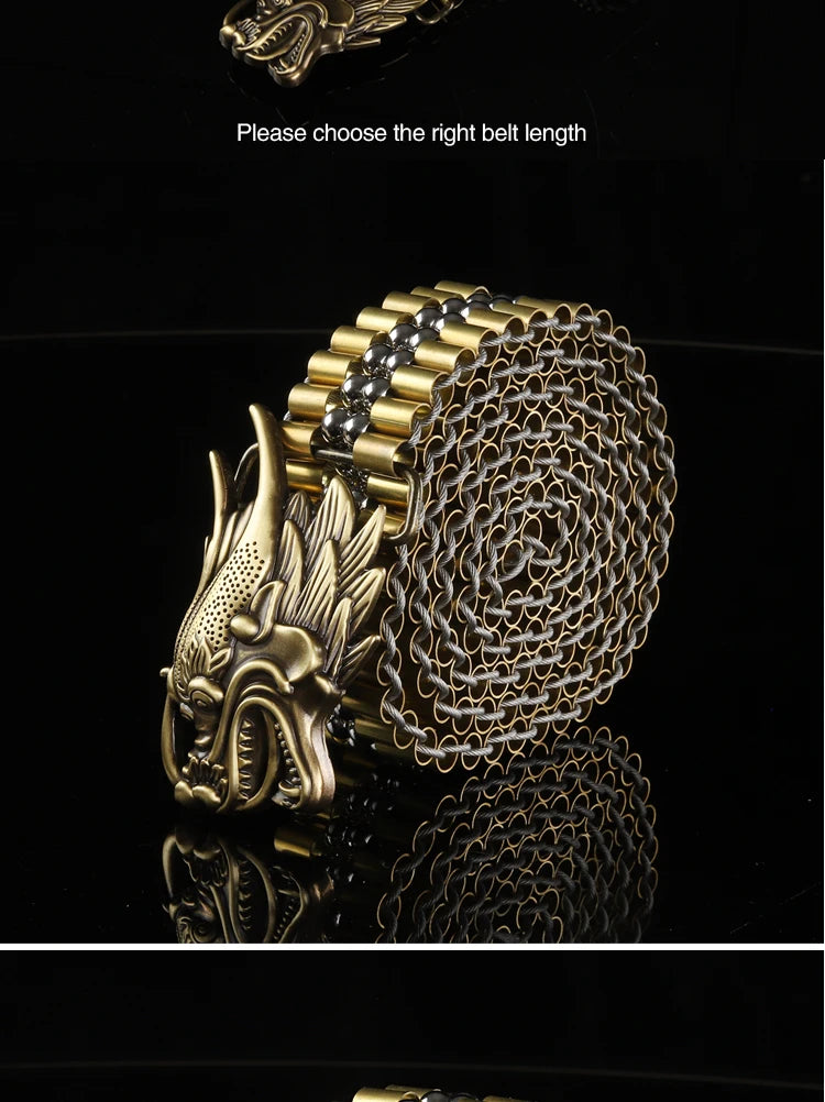Ceinture en Cuivre Pur pour Homme Ma boutique