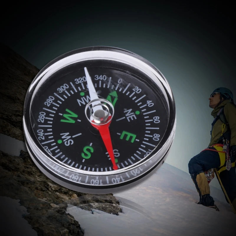 Boussole de Camping et Randonnée Portable - Boussole de Navigation Pratique pour Survie et Exploration en Plein Air - BLACKBEARD OUTDOOR INDUSTRIES