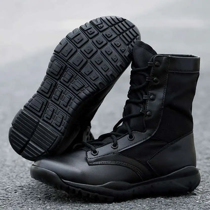 Chaussures de Randonnée Homme Ultra Légères – Bottes Tactiques Militaires Noires – Sneakers de Marche Confortables - BLACKBEARD OUTDOOR INDUSTRIES