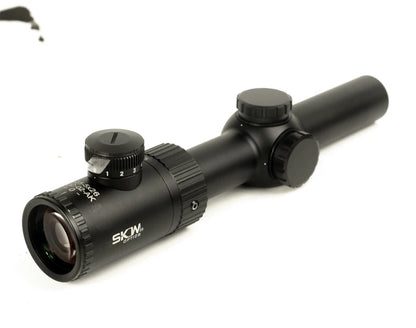 Lunette de visée SKWoptics 1.25-5x26A - Réticule BDC AK47 | Optique Tactique 30mm - BLACKBEARD OUTDOOR INDUSTRIES