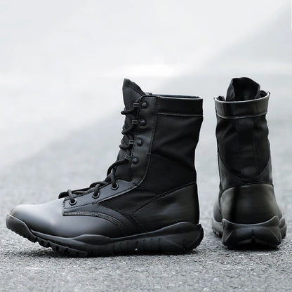 Chaussures de Randonnée Homme Ultra Légères – Bottes Tactiques Militaires Noires – Sneakers de Marche Confortables - BLACKBEARD OUTDOOR INDUSTRIES