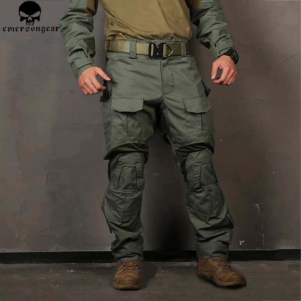 Pantalon Tactique EMERSONGEAR G3 Combat avec Genouillères – Pantalon de Chasse Résistant à l’Abrasion - BLACKBEARD OUTDOOR INDUSTRIES