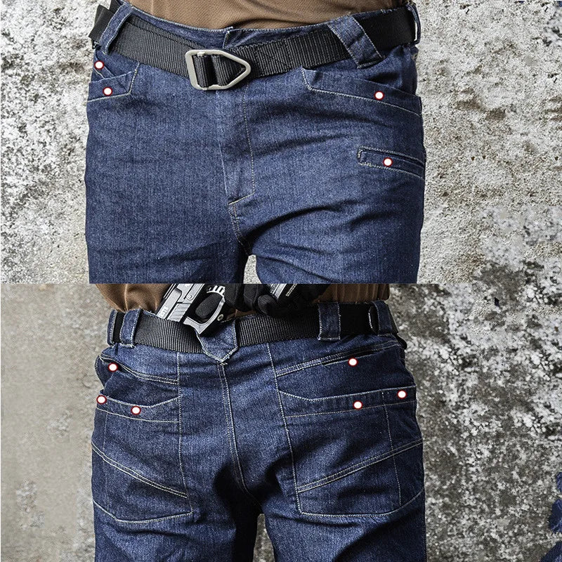 Pantalon Jean Tactique SWAT Multi-Poches Homme – Spécial Hiver - BLACKBEARD OUTDOOR INDUSTRIES