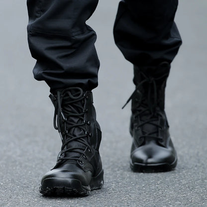 Chaussures de Randonnée Homme Ultra Légères – Bottes Tactiques Militaires Noires – Sneakers de Marche Confortables - BLACKBEARD OUTDOOR INDUSTRIES