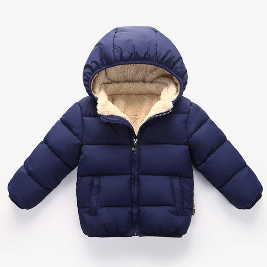 Manteau d’Hiver Épais pour Enfants – Chaud, Doublé & à Capuche avec Fourrure | Fille & Garçon | 3 à 6 ans - BLACKBEARD OUTDOOR INDUSTRIES