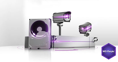 WD Purple 4TB Disk 3.5" 64M Cache SATA III 6Gb/s 1TB 2TB 3TB HDD Ma boutique