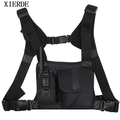 Harnais de Radio - Pochette Frontale de Poitrine pour Walkie-Talkie - BLACKBEARD OUTDOOR INDUSTRIES
